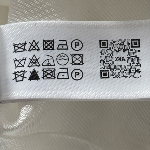 ZARA Bow Tie Short Jacket Blazer Linen Blend XS Faux Pockets Blogger Favourite - Picture 7 of 12